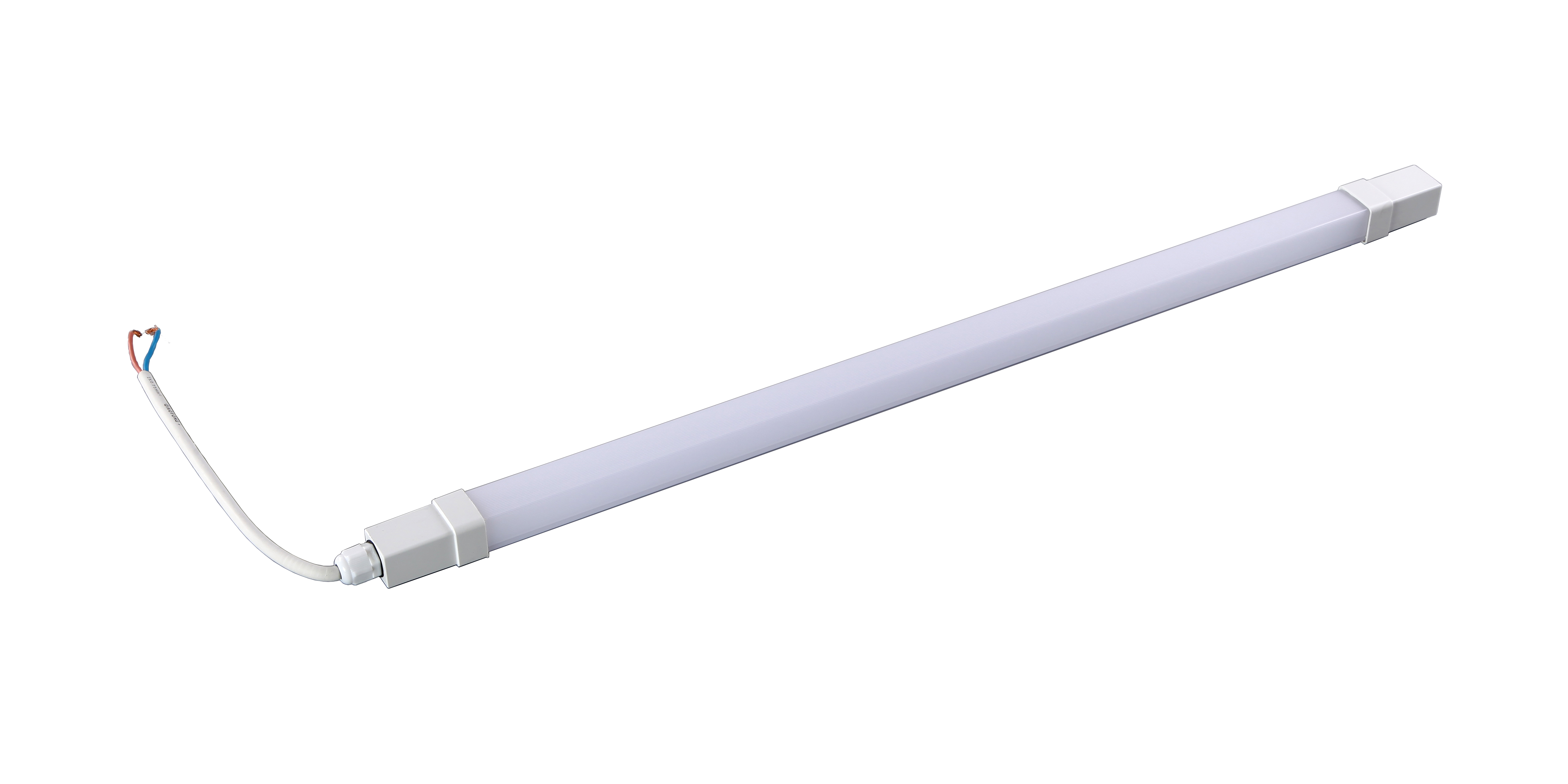 Luminaria estanca al vapor LED tubo plástico 9w IP65 1020